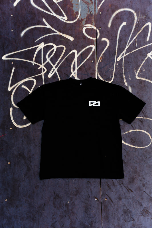 "Swirl" Black TEE
