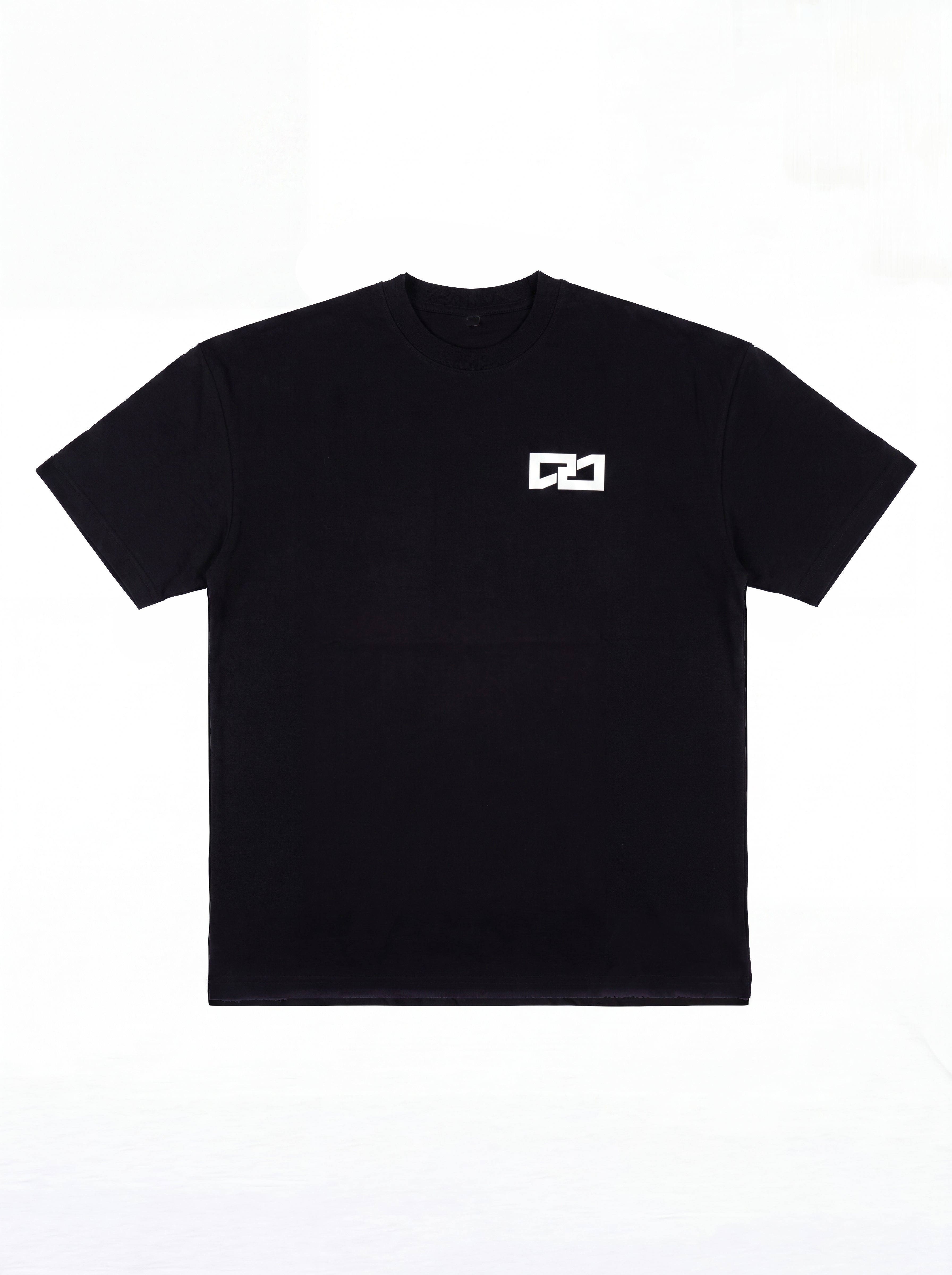 "Swirl" Black TEE
