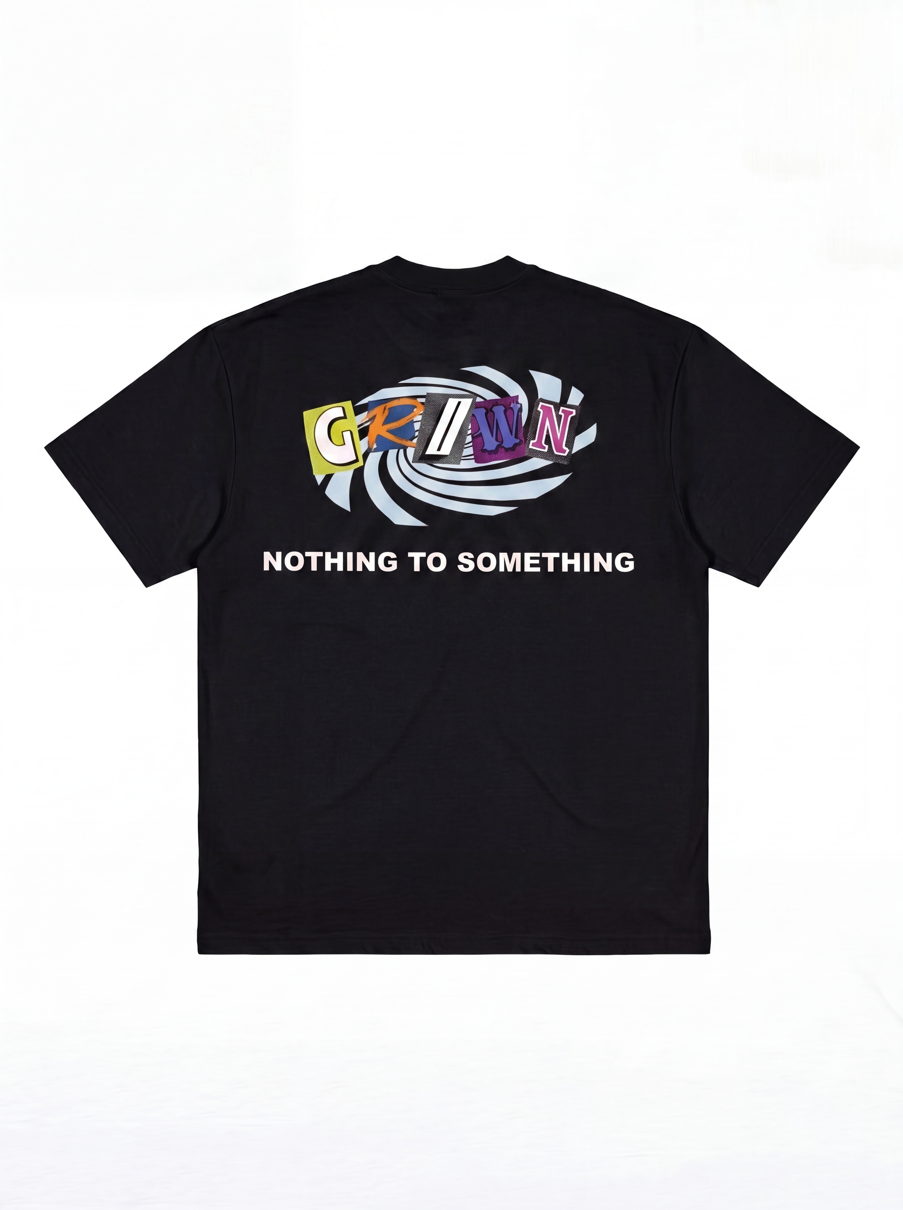 "Swirl" Black TEE